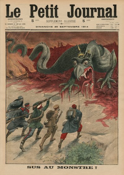 Mort au monstre, illustration de couverture de 