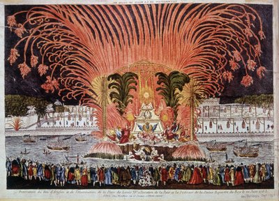 Décoration de feux d
