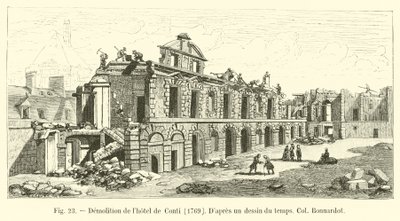 Démolition de l