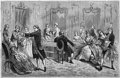 Démonstration par Frédéric Antoine Mesmer (Franz Anton Mesmer) - French School