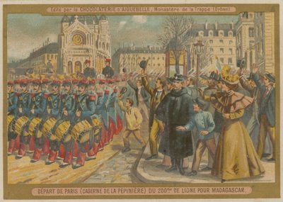 Départ de Paris - French School
