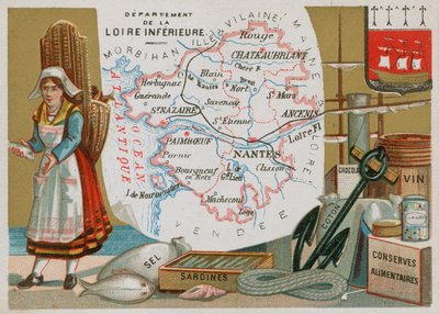 Département de la Loire-Inférieure dans l