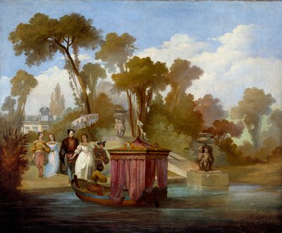 Départ pour la promenade (au XVIe siècle) - French School