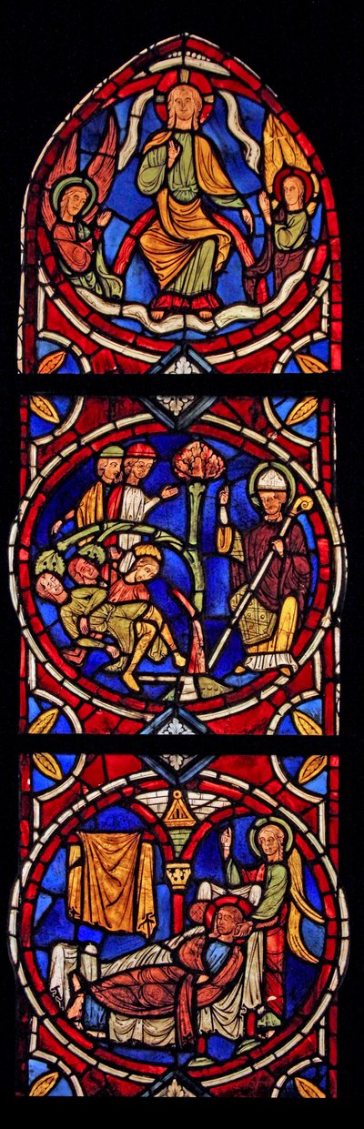 Christ et Saint Martin, 3 scènes de l