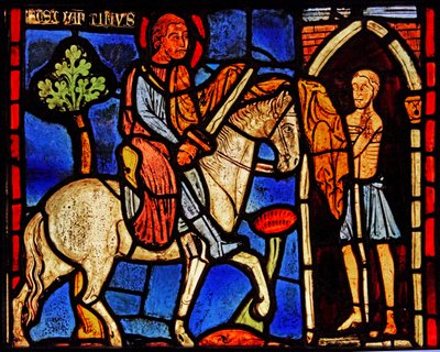Saint Martin divisant son manteau (ex Varennes-Jarcy - à l