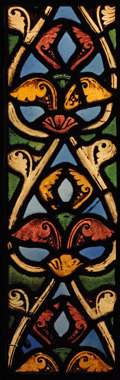 Un panneau de bordure (ex Saint-Denis 1140-44?) - French School