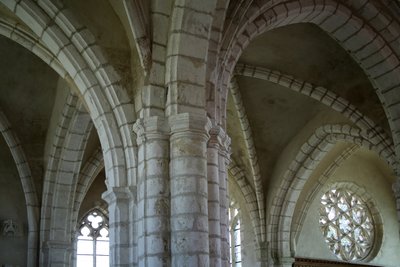 Vue intérieure vers le sud-est - French School