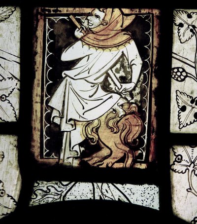 Grisaille avec grotesques; de Normandie - French School