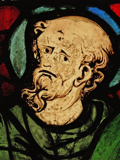 Le panneau de St Paul de la Chapelle du Château, Rouen? - French School