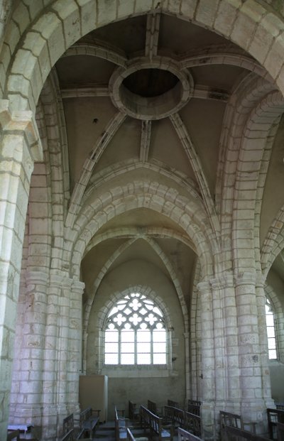 Le mur sud du transept sud - French School