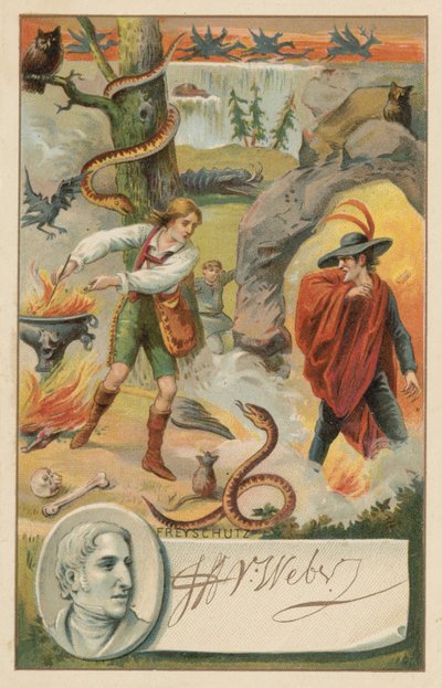 Der Freischütz, opéra de Carl Maria von Weber - French School