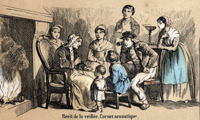Description des cinq sens : détail de l