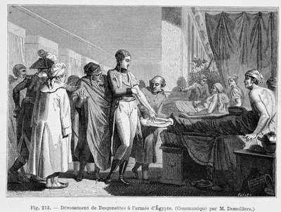 Dévouement de Desgenettes à l