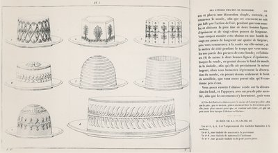 Dessins pour Timbale de Macaroni par Antonin Carême (gravure) - French School