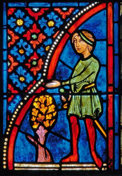 (détail) de la vie de Sainte Marie l