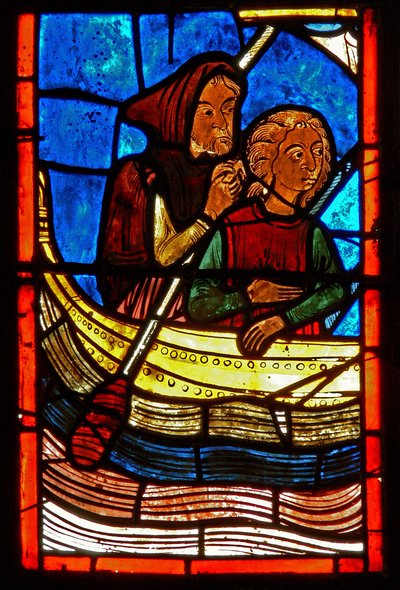 (détail) de la vie de Sainte Marie l