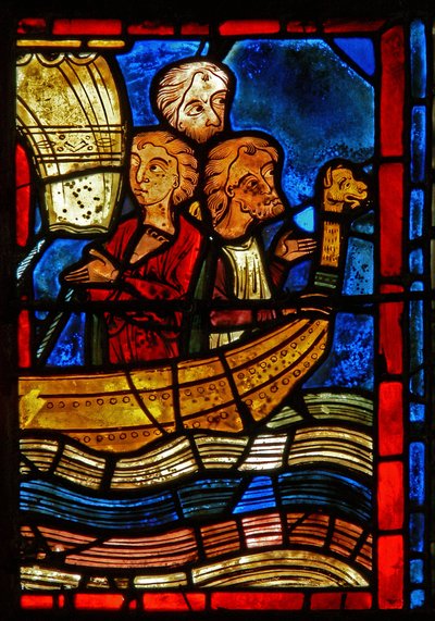 (détail) de la vie de Sainte Marie l