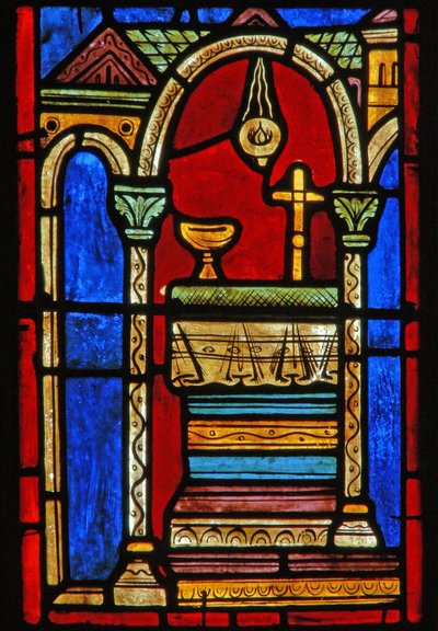 (détail) de la vie de Sainte Marie l