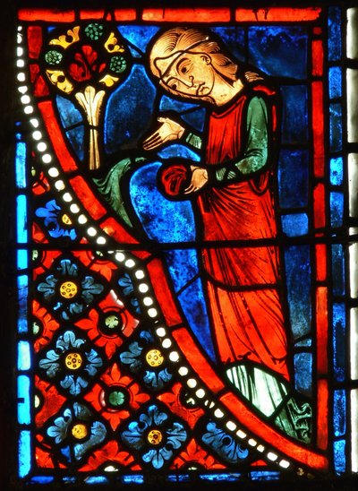 (détail) de la vie de Sainte Marie l