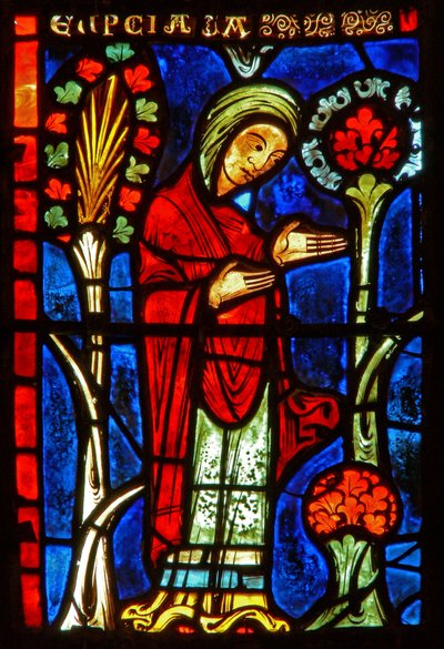 (détail) de la vie de Sainte Marie l