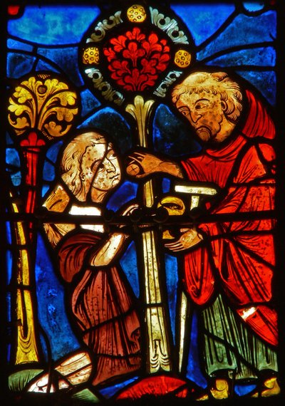 (détail) de la vie de Sainte Marie l