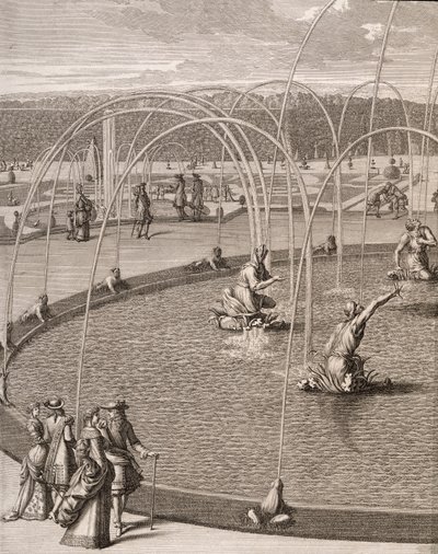 Détail de la Fontaine de Diane et Apollon à Versailles, de 