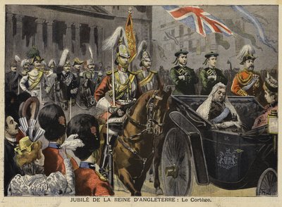 Jubilé de diamant de la reine Victoria, 1897 - French School