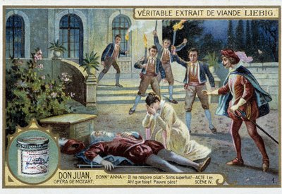 Don Juan : Acte I, Scène IV, la mort du père de Donn
