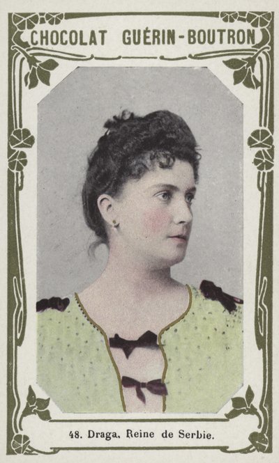 Draga, Reine de Serbie - French School