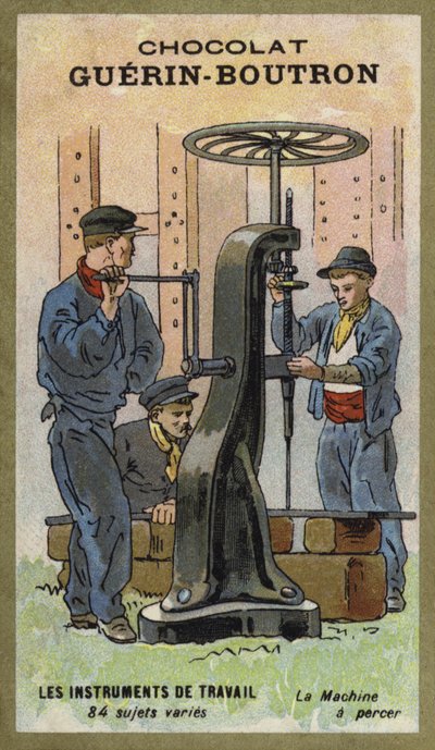 Machine à percer - French School