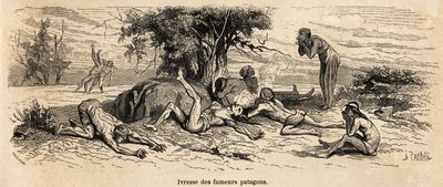 Ivresse des fumeurs, dessin de l
