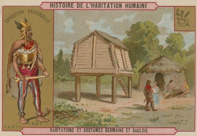Habitations et costumes de l