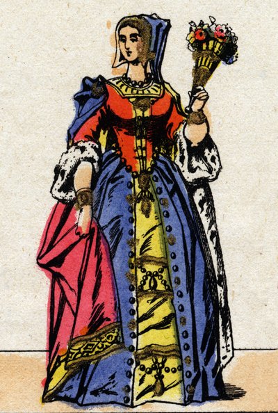 Dynastie des Valois : Portrait de Marie d