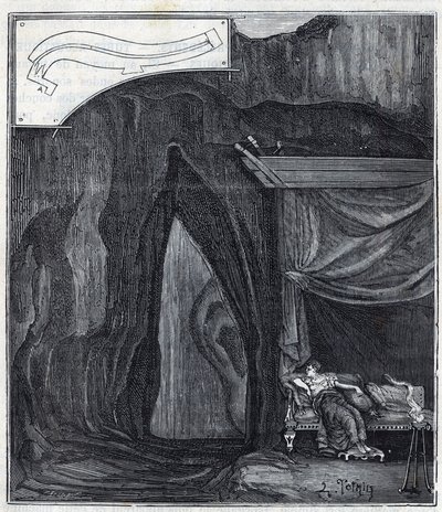 Oreille de Denys - Intérieur de la grotte connue sous le nom d
