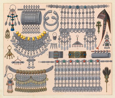 Costume oriental - French School