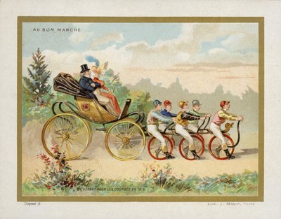 Carrosse ancien excentrique - French School