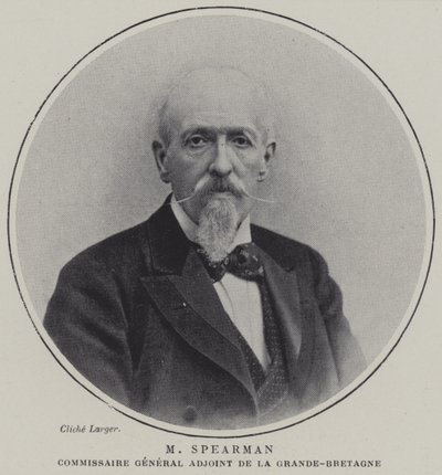 Edmund Spearman, Commissaire adjoint de la Commission britannique pour l