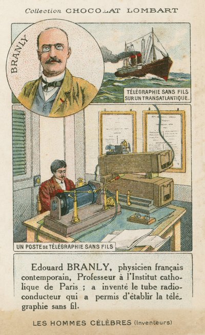 Édouard Branly, physicien et inventeur français - French School
