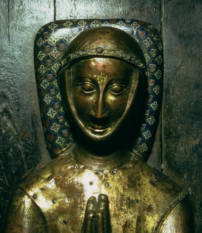 Effigie de William de Valence (d.1296) Comte de Pembroke, Limoges - French School