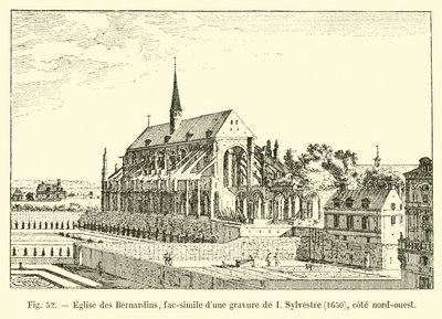 Église des Bernardins, fac-similé d