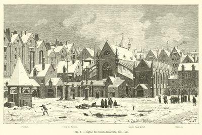 Église des Saints-Innocents, vers 1550 - French School