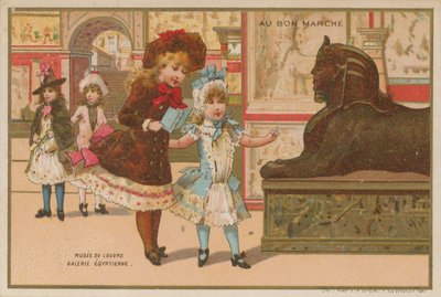 Galerie égyptienne, Musée du Louvre, Paris - French School