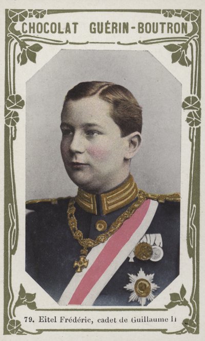 Eitel Frédéric, cadet de Guillaume II - French School