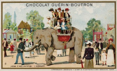 Éléphant, Jardin d