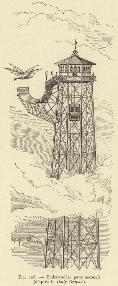 Embarcadère pour aéronefs (d