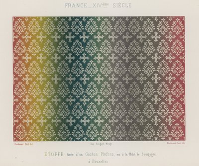 Tissus brodés de la France du XIVe siècle - French School