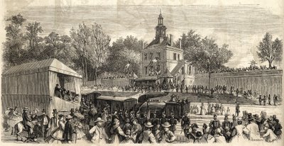 Ligne Enghien-les-Bains à Montmorency - Inauguration du chemin de fer d