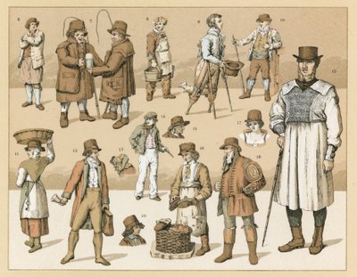 Costume anglais - French School