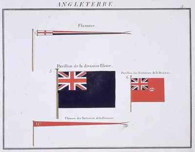 Drapeaux anglais, d