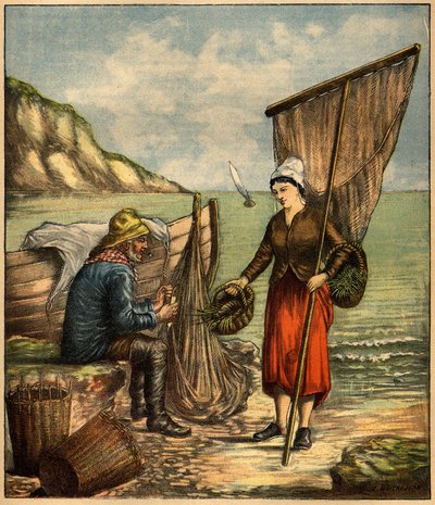 Gravure dans "La Terre Illustrée" n°86 du 23 juin 1892 - French School